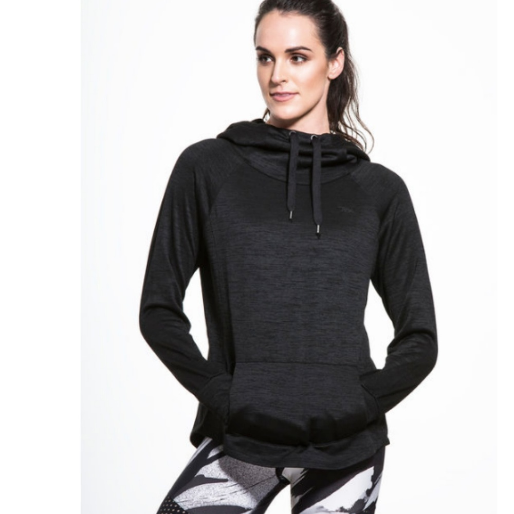 Running Bare Long Weekend Hoodie in Black